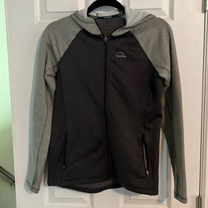 LL Bean Women’s Fleece Hooded Zip-up